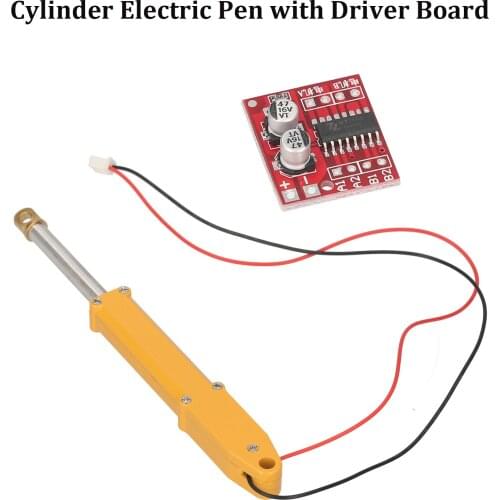 N20 Cylinder Electric Pen Full Metal Push Rod For Excavator Dump Truck Model Accessories 3D Printing Part with Motor Drive Board