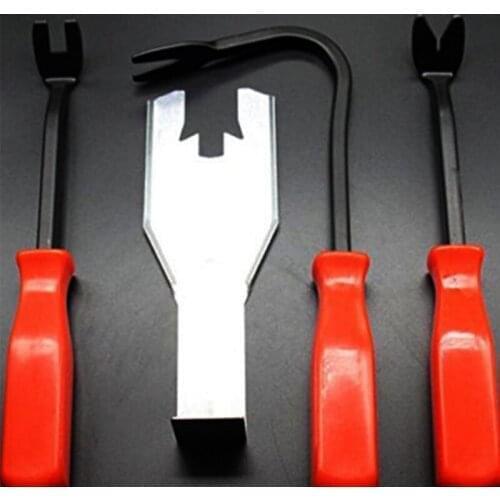 4 PCS SET Of Plastic Buckle Screwdriver Car Door Plate Angle From The Nail Card Deduction Demolition Board Tools