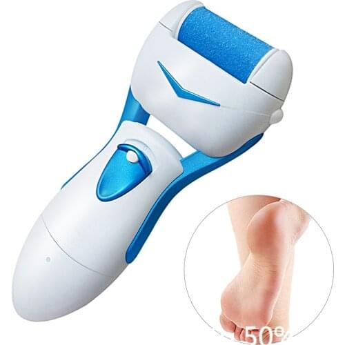 New Electric Sewing Foot File Red Foot Care Tool Pedicure Machine Peel Skin Roller Callus Remover File for Man Foot Heel