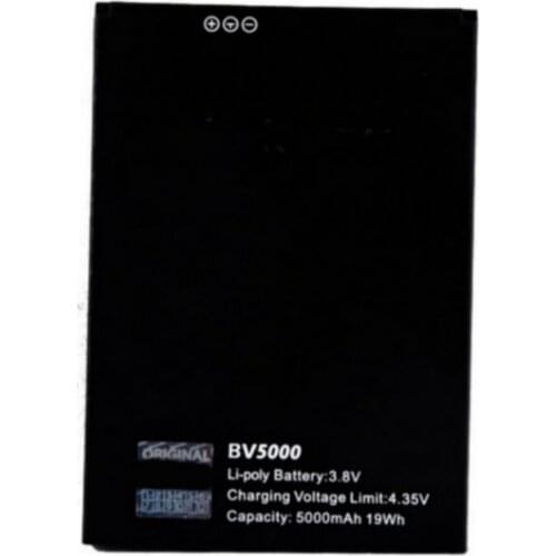 New Large Capacity Li-ion High quality Replacement Battery Authentic 5000mAh For Blackview BV5000 Smart Mobile Phone