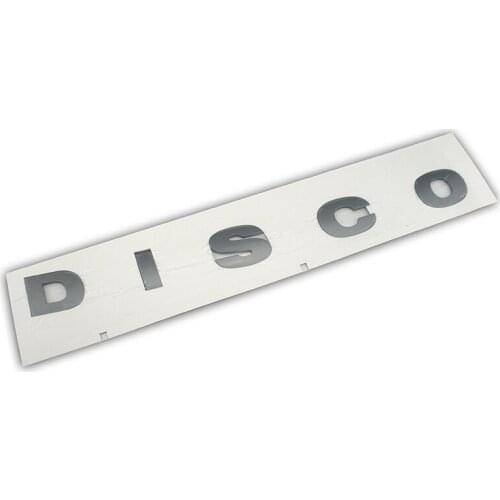 Discovery Hood Emblem Bonnet Letter Sign LR3 Decor Logo Car