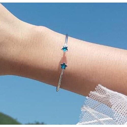 2020 Bohemian Star Open Bracelet For Women New Charm Bracelets & Bangles Set Mujer Bijoux Femme Jewelry Christmas Gift