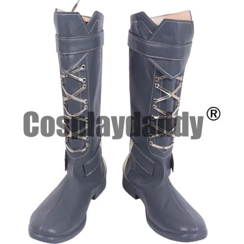 OW Damage Leader of the Deadlock Gang Elizabeth Caledonia Calamity Ashe Cosplay Shoes Boots S008