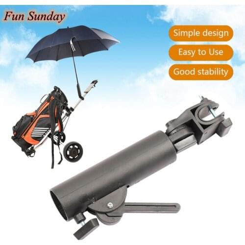Durable Adjustable Angle Universal Umbrella Holder Stand Accessory For Golf Cart Accessories HQ