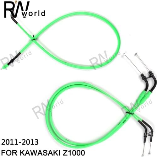 For KAWASAKI Z1000 2011 2012 2013 Motorcycle Replacement Throttle Line Clutch Cable Inner Steel Wire Accessories Z 1000 11 12 13