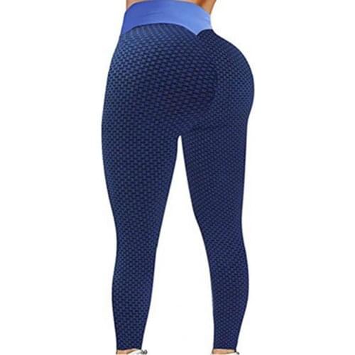 Stylish Women Pants Honeycomb Hip Lift High Waist Stretchy Skinny Leggings Trousers high waist honeycomb stylish sports Pants