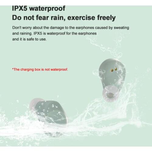 TWS Bluetooth 5.0 Earphone In Ear Wireless Headphones With Charging Box Stereo Sport Wireless Earbuds Portable Wireless Headsets