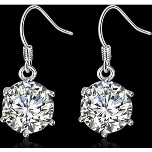 Женские серебрянные серьги WIBERN China At AliExpress