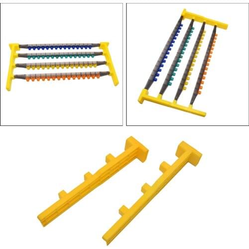 2 PCS Plastic Honey Bee Frame Bracket Support Beekeeping Equipment
