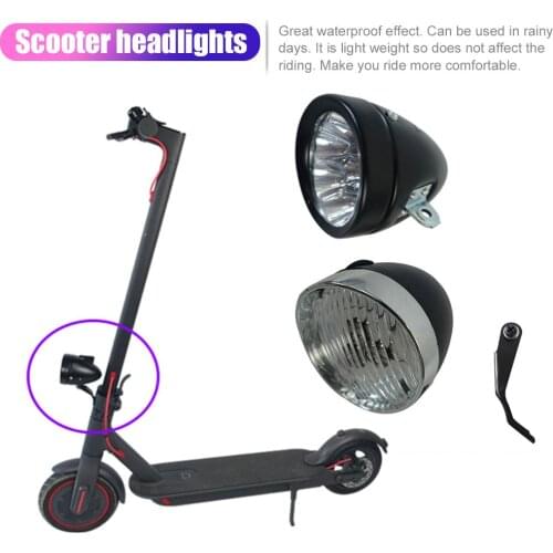 For Xiaomi M365 Scooter Headlight Accessories M365 Scooter Waterproof Headlights Scooter Waterproof LED Lights