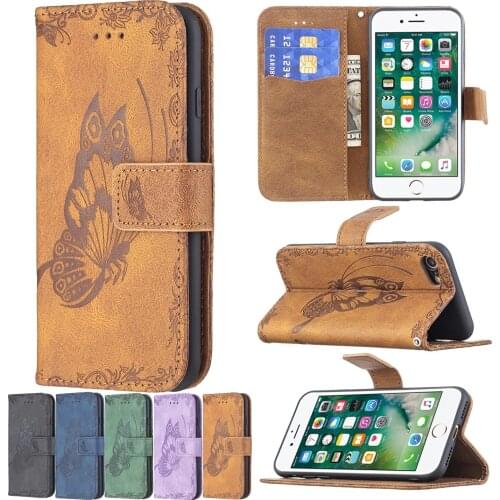 Butterfly leather Wallet Phone Case For Samsung Galaxy A12 A21S A31 A32 A41 A42 A51 A52 A71 A72 S20 S21 S20FE Lite Plus Cover