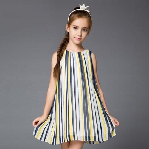 Childrens clothes Summer girl short sleeve dress girl dress summer Kids tennis dress