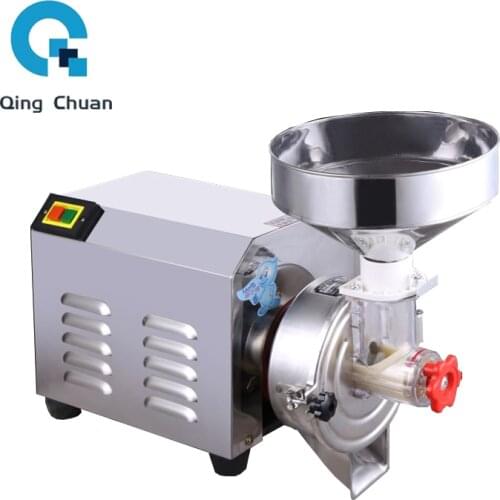 Commercial Sesame Peanut Grinding Miller Pistachio Stuff Grinder Pulping 2200W Paste Machine