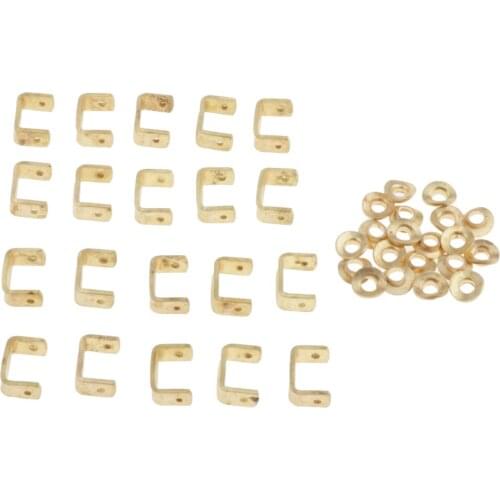 20 lot Copper Trombone Water Key Valve Drain Valves Mount Base Repair Parts