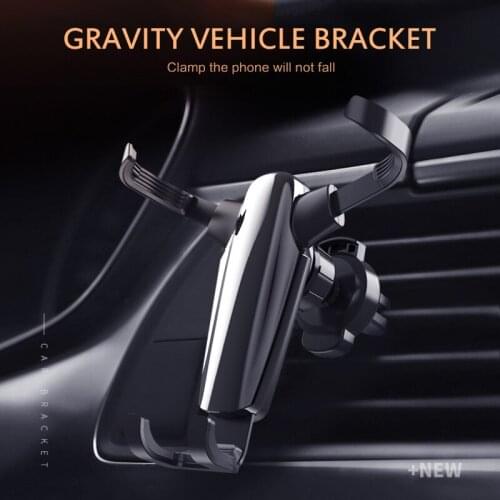 No Magnetic Car Phone Holder 360° Rotatable Anti-shake Air Vent Mount Phone Stand Bracket Car Interior Accessories