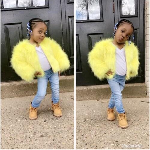 SWONCO (just have coat ) furry coat girl women faux fur jackets coat 2019 new warm outwear jacket for women