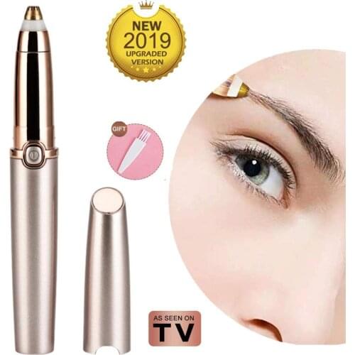 Eyebrow Trimmer Epilators Lipstick Brows Pen Hair Remover Epilator Shaver Razor Instant Painless Eyebrow Razor Epilator Portable