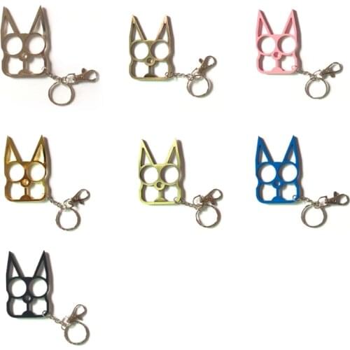 Outdoor Gadgets Portable Kitchen Gadget Zinc Alloy Cartoon Cute Cat Bottle Opener Keychain Corkscrew Keychain Beer Tools