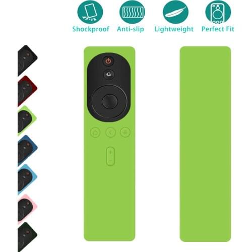 Liquid Silica Gel Dustproof for Xiaomi TV Mi 4A 4C 4X 4S Soft Protective Case Bag Shell Remote Control Shock-resistant Cover