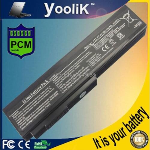 Laptop Battery for Asus M50 M50Q M50S M50V M51E M51Kr M51Se M60 M60J M70Sa N43 N43JF N53 G50 G60 A32-M50 A31-M50