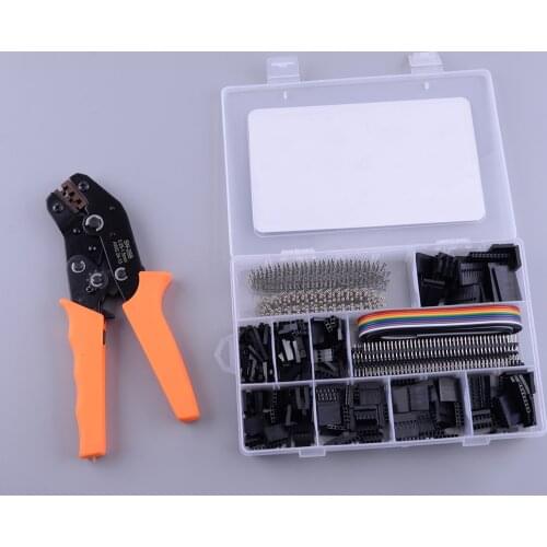 SN-28B Crimping Tool Crimper Kit Set Connectors Fit for Raspberry PI Arduino Durable Plastic Storage Box Accessories