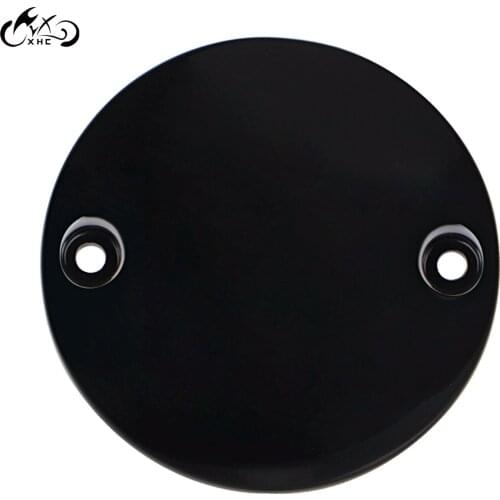 Motorcycle Black Timing Ignition Timer Domed Point Cover For Harley Dyna Softail Road Electra Glide Road King Sportster 883 1200
