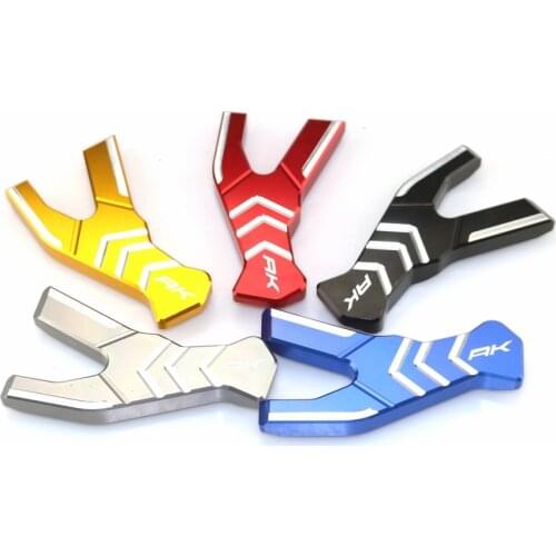 CNC Aluminum Motorcycle Kickstand Side Column Auxiliary For KYMCO AK550 ak 550 2017 2018 2019