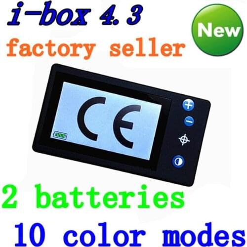 Free shipping Low Vision 4.3" Inch LCD Digital Pocket Portable Handheld Microscope Reading Aid Electronic Video Magnifier