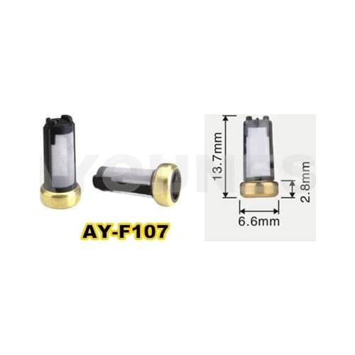 10pcs Hot sale in aftermarket nylon mesh Fuel injector micro basket filter fit for weber ASNU04C(AY-F107) IWP160 IWP099 IWP065