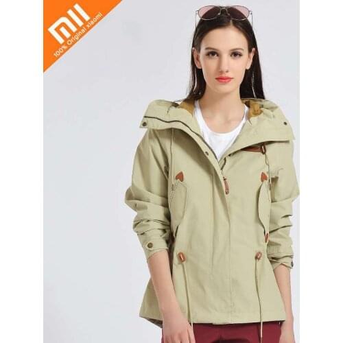 Xiaomi PELLIOT Women Jackets Camping Tourism Winter Female Softshell Windbreakers Waterproof Warm Blazer Heated Autumn Coat