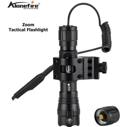 AloneFire tk503 Mini Gun Light Hunting Camping Gun lighting equipment Flashlight Tactical sight Infrared LED flashlight