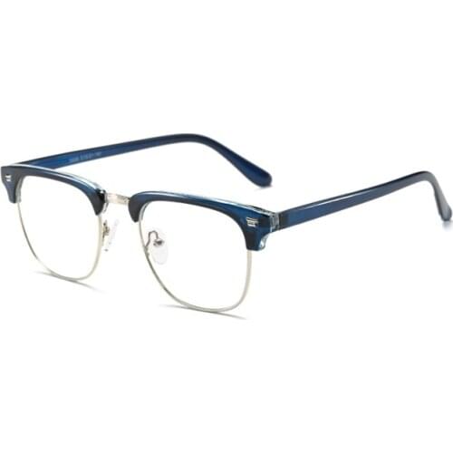 Fashion Clear Glasses Unisex Square Eyeglasses Frame Optical Reading Glasses for Men Women Clear Couputer Glasses Oculos 5009WD