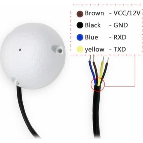 Sound detection sensor module Noise decibel detection serial port output noise 45-100dB RS485 Baud rate 9600 Environmental noise