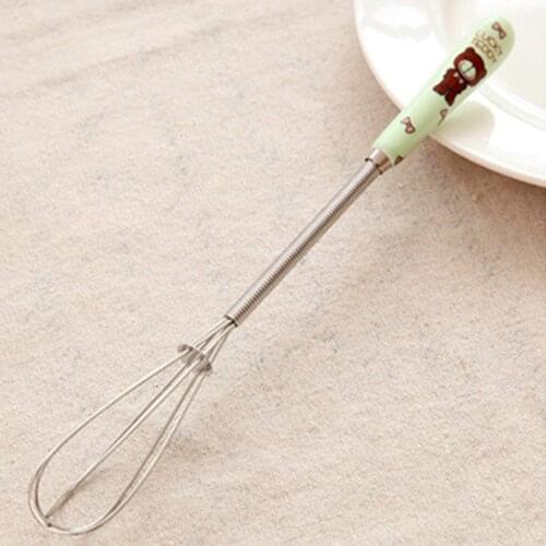 Milk Manual Whisk Frother Beater Mixer Tool Cooking 1pc Ceramic Handle