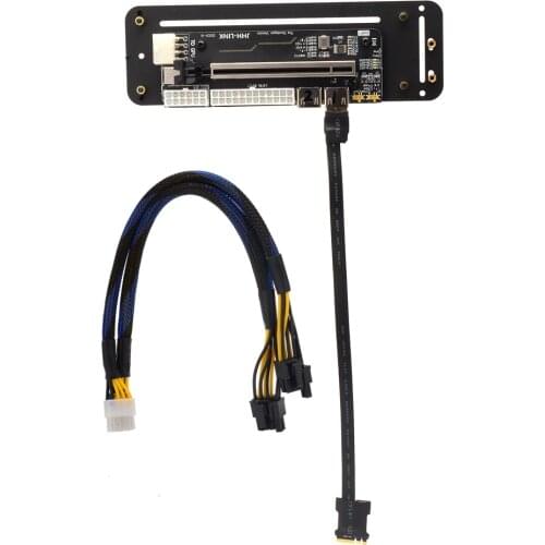 PCI-E External Laptop Video Card Dock Graphics Card Laptop Docking Station ( 1x 4x Mini PCI-E / NGFF / Expresscard interface)