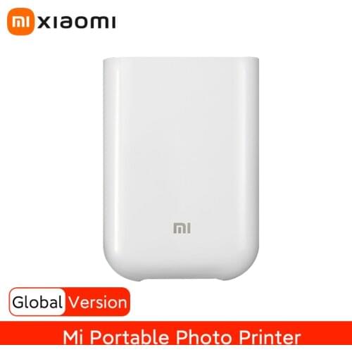 Xiaomi Mijia AR Pocket Printer 300dpi Bluetooth Portable Mini Photo Printer Travel Party Picture Camera DIY Share 500mAh
