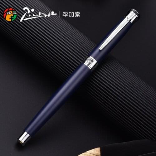 Picasso 903 Roller Ball Pen Flower King of Sweden with Ink Refill, Multi-Color Optional Office Business School Writing Gift Pen