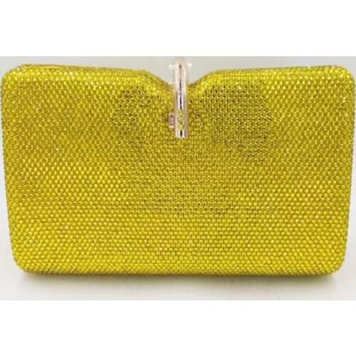 Luxury Orange Color Bags Big Lady Crystal Purse Fashion 11 Colors Women’s Shoulder Crossbody Handbags Hot Sell Female Phone Case