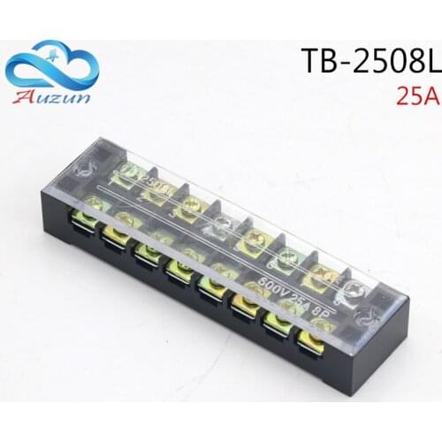 TB-2508L connection terminal discharge current 25A connection flame retardant wire connector 8P bit fixed