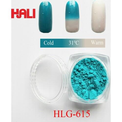 Color to colorless thermochromic pigment,temperature active pigment,heat sensitive 31C malachite green,1lot=10gram free shipping