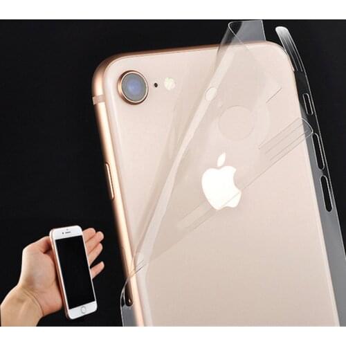 Ultra-thin Transparent Oil-Resistant Sticker For iPhone 11 6S 7 8Plus X XR XS Max Decal Back Decorative Skin Stickers Protector