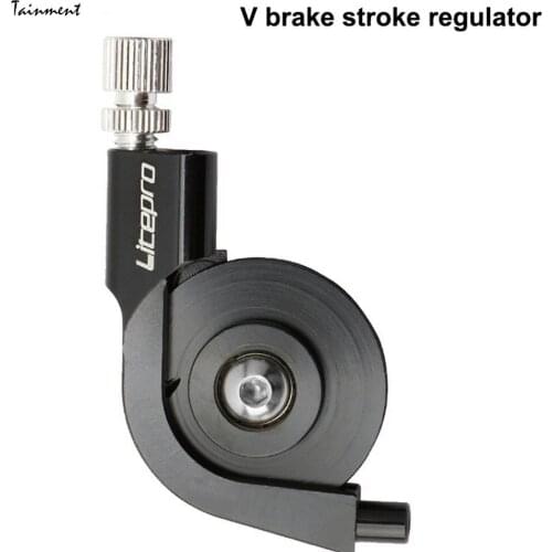Road Bike V Brake Tension Adapter Brake Cable Stroke Converter Universal Bicycle Stroke Regulator Aluminum Alloy Cycling Parts