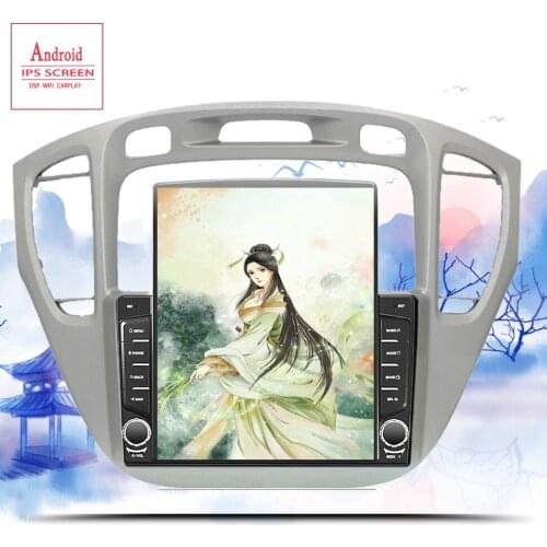 9.7' 2 din radio Android 10.0 Car Video multimedia Player For Toyota Highlander 2001-2007 Navigation GPS dvd Head Unit Cassette