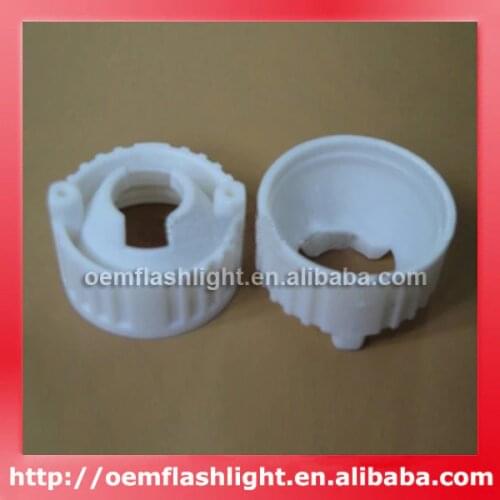 20mm LED Lens Holder (White) - 1pc