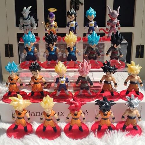 21pcs/lot Action Figure Japan Anime PVC Anime Figure Collectible Model Toy Gift Decoration