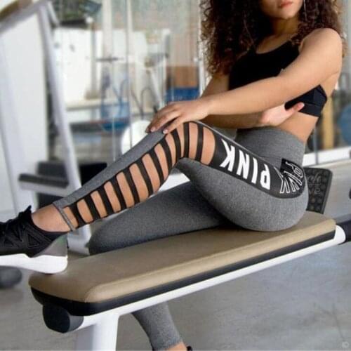 PINK High Waist Seamless Leggings Women Workout Yoga Pants Push Up Tight Sportswear Workout Sport Gym Leggings Free Shipping