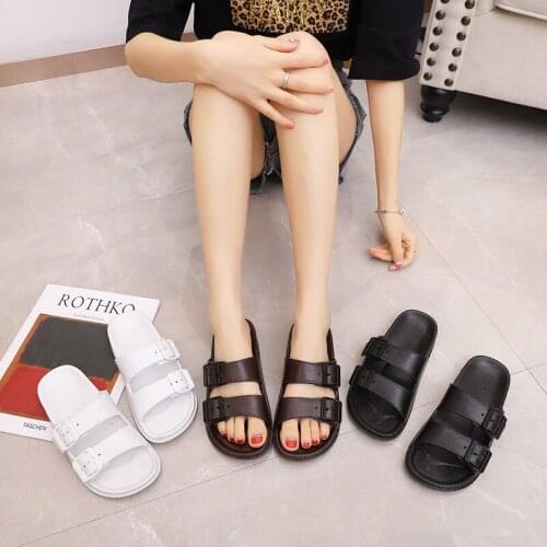 2021 summer fashion slippers mens soft-soled couple sandals womens beach slippers Travel Outdoor Leisure Slippe