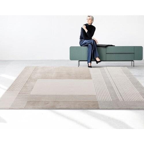 Modern Livingroom Carpet Light Luxury Home Bedroom Carpet Large Thick Area Rug Nordic Carpet Study Coffee Mat Sofa Table Floor