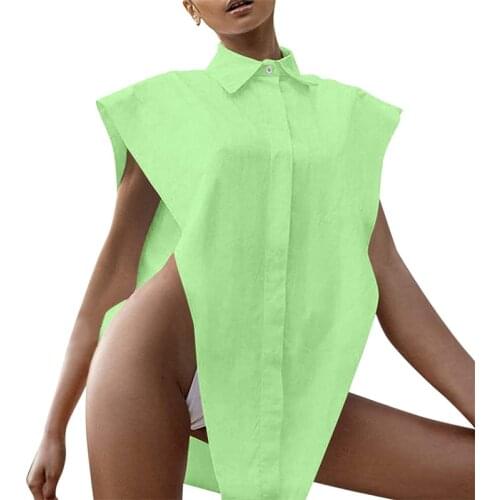 Женские синие рубашки SUNSIOM China At AliExpress