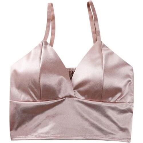 Summer Tube Tops Underwear Women Sexy V-neck Bras Beauty Backs Wrap Chest Wireless Bras Lingeries